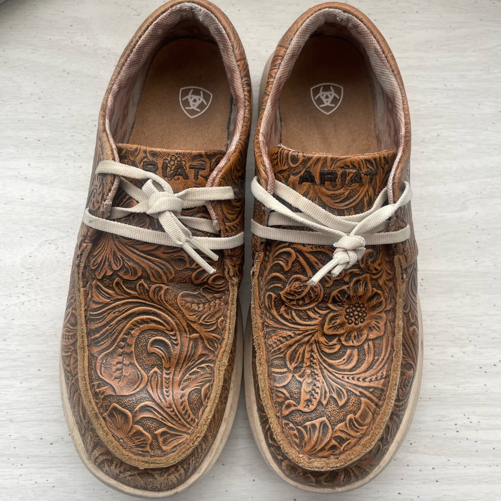 Ariat Hilo Leather Shoes - Picture 6 of 10